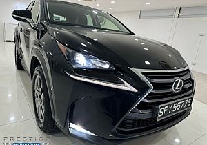 Lexus NX200T Classic 2015 Black 360 Revcam LED